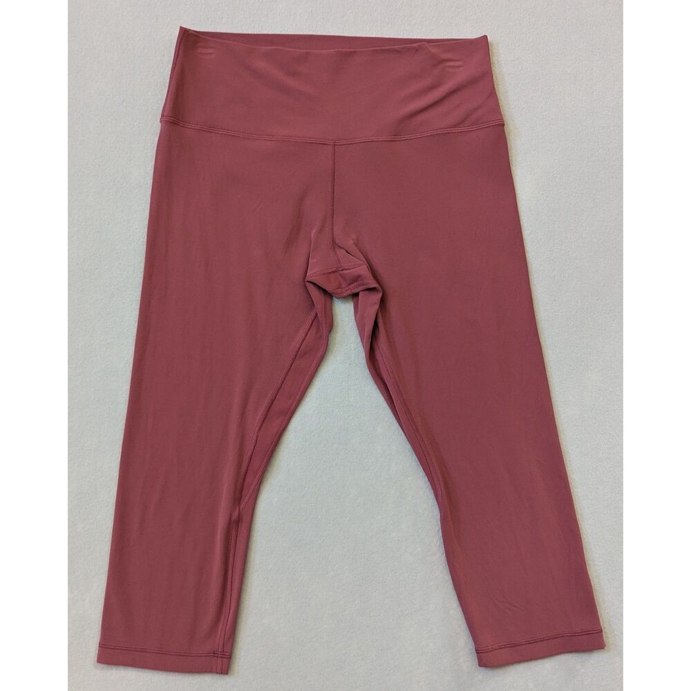 lululemon Align High-Rise Crop 21" Mulled Wine Size 14